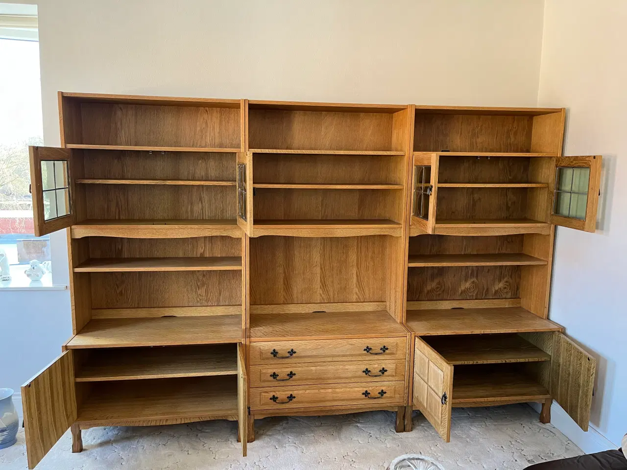 Billede 3 - Syret eg reol system