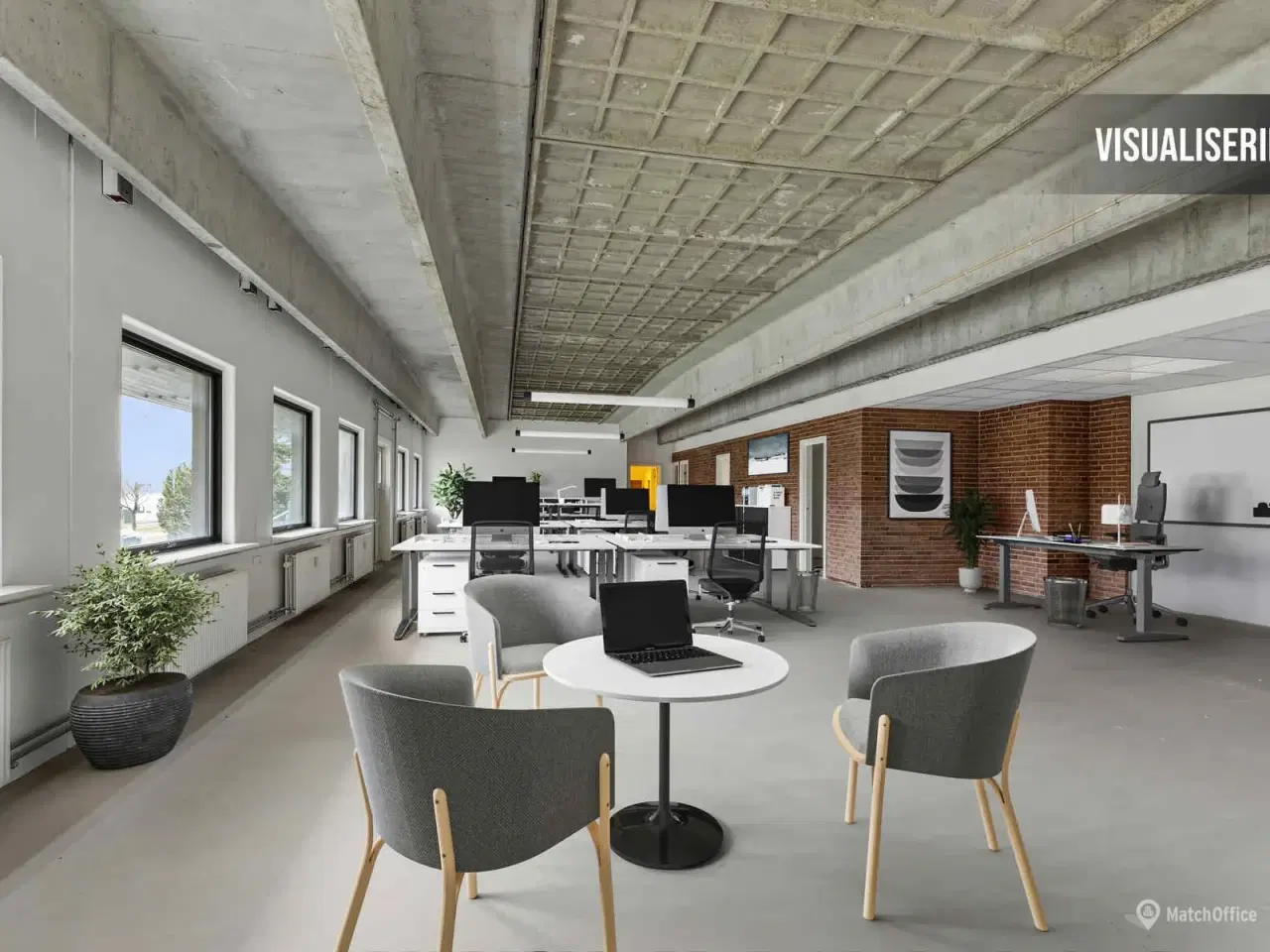 Billede 1 - 418m² kontor og mulighed for showroom/lager