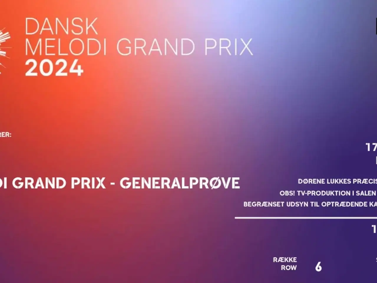 Billede 2 - Dansk Melodi Grand Prix 