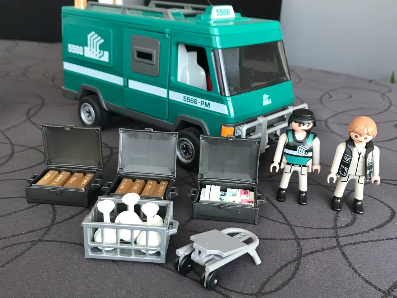 Billede 1 - Playmobil model 5566. Pengetransport.   