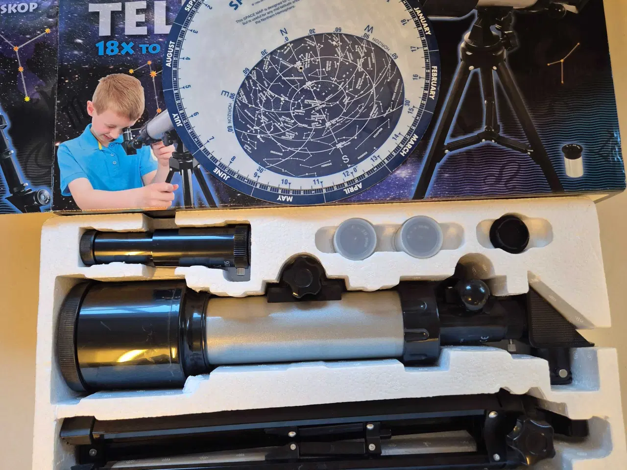 Billede 1 - Stjernekikkert til børn