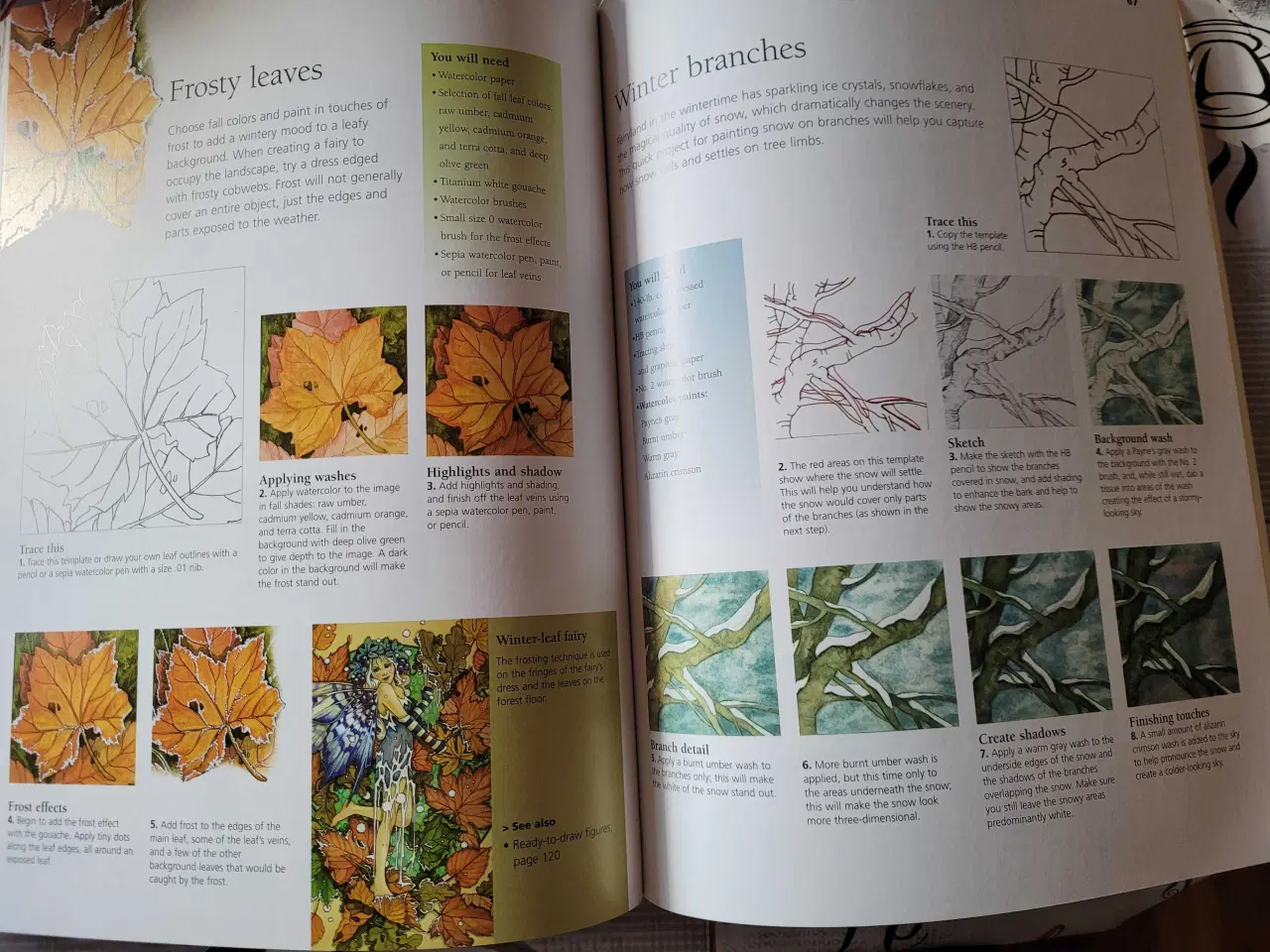 Billede 4 - Linda Ravensroft How to draw &pasning Fairyland 