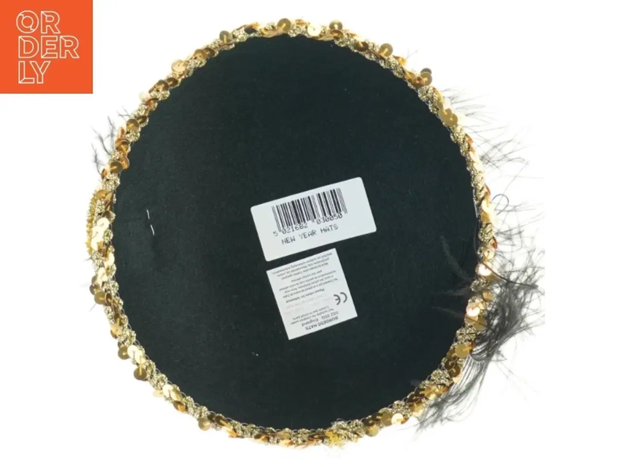 Billede 4 - Fjerhat til fest (str. Ø. 17 cm)