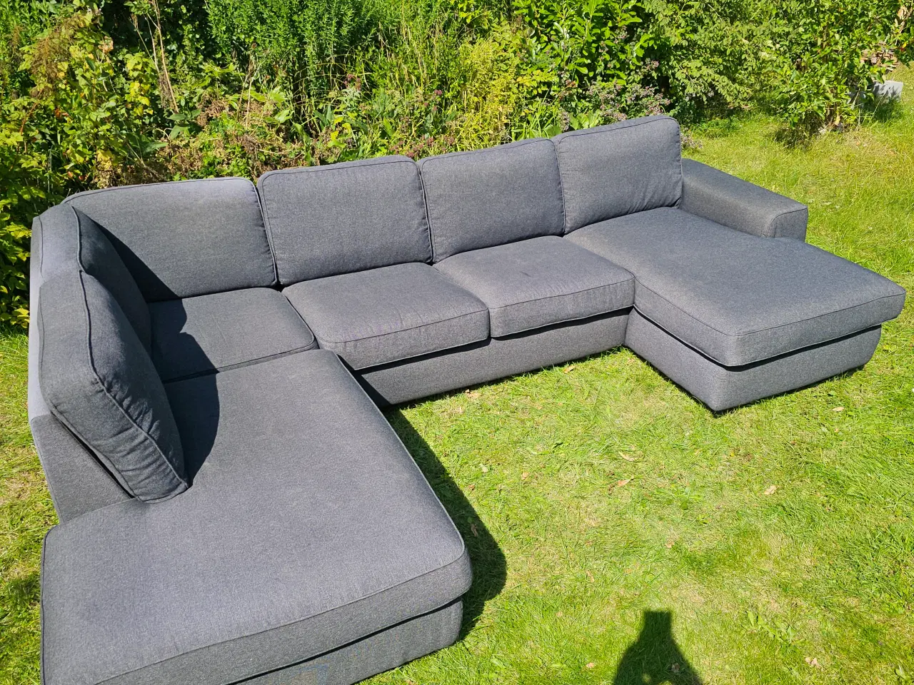 Billede 1 - LitSofa Hjørnesofa med Chaiselong – God Stand