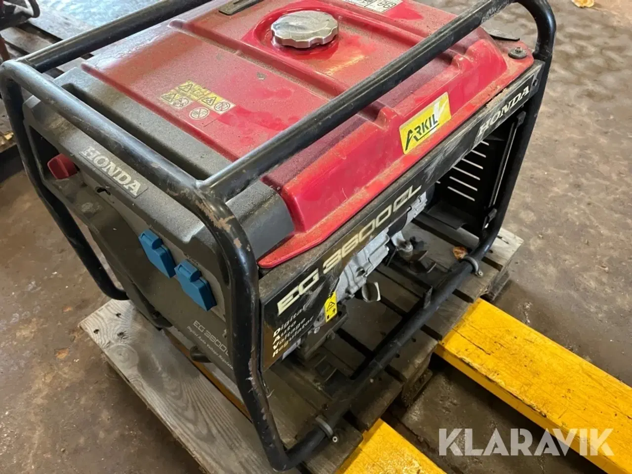 Billede 10 - Generator Honda EG 3600CL