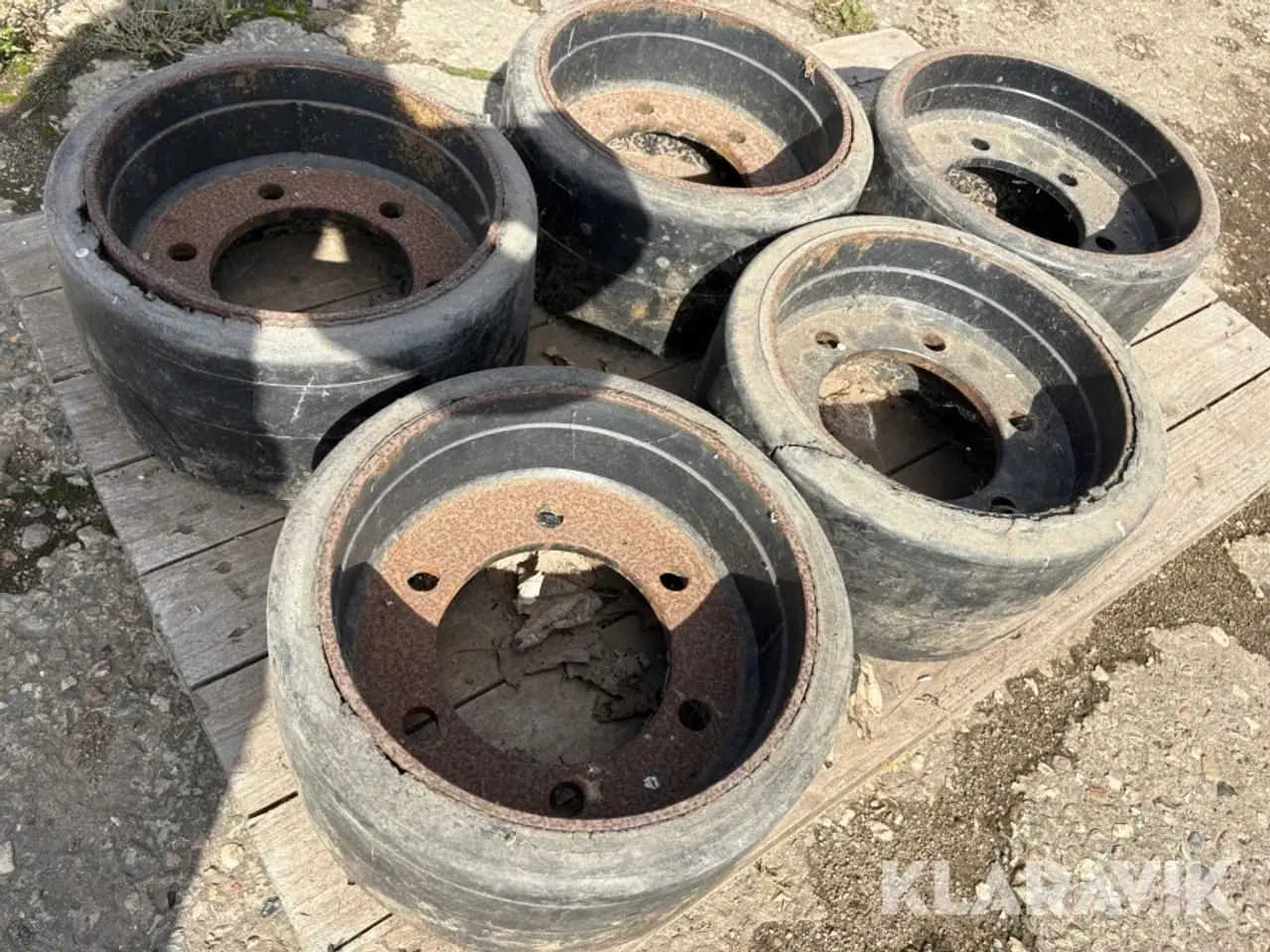 Billede 3 - Rullehjul til tidue bælter