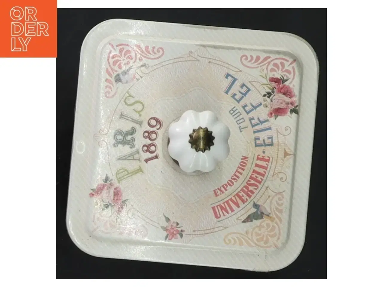 Billede 4 - Dekorativ opbevaringsdåse (str. 12x8,5x8,5 cm)