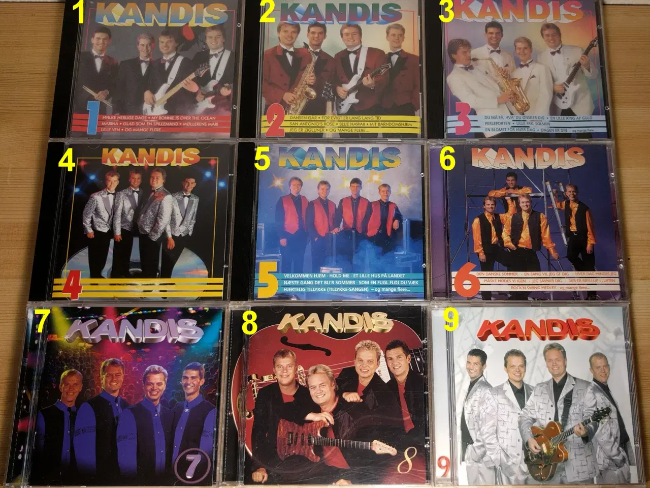 Billede 1 - Kandis CD'er / DVD: 35 Titler