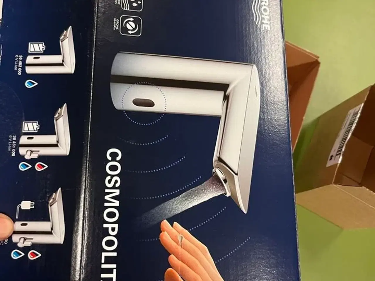 Billede 1 - 5 stk. Håndvaskarmatur  GROHE BAU COSMOPOLITAN E 6 V