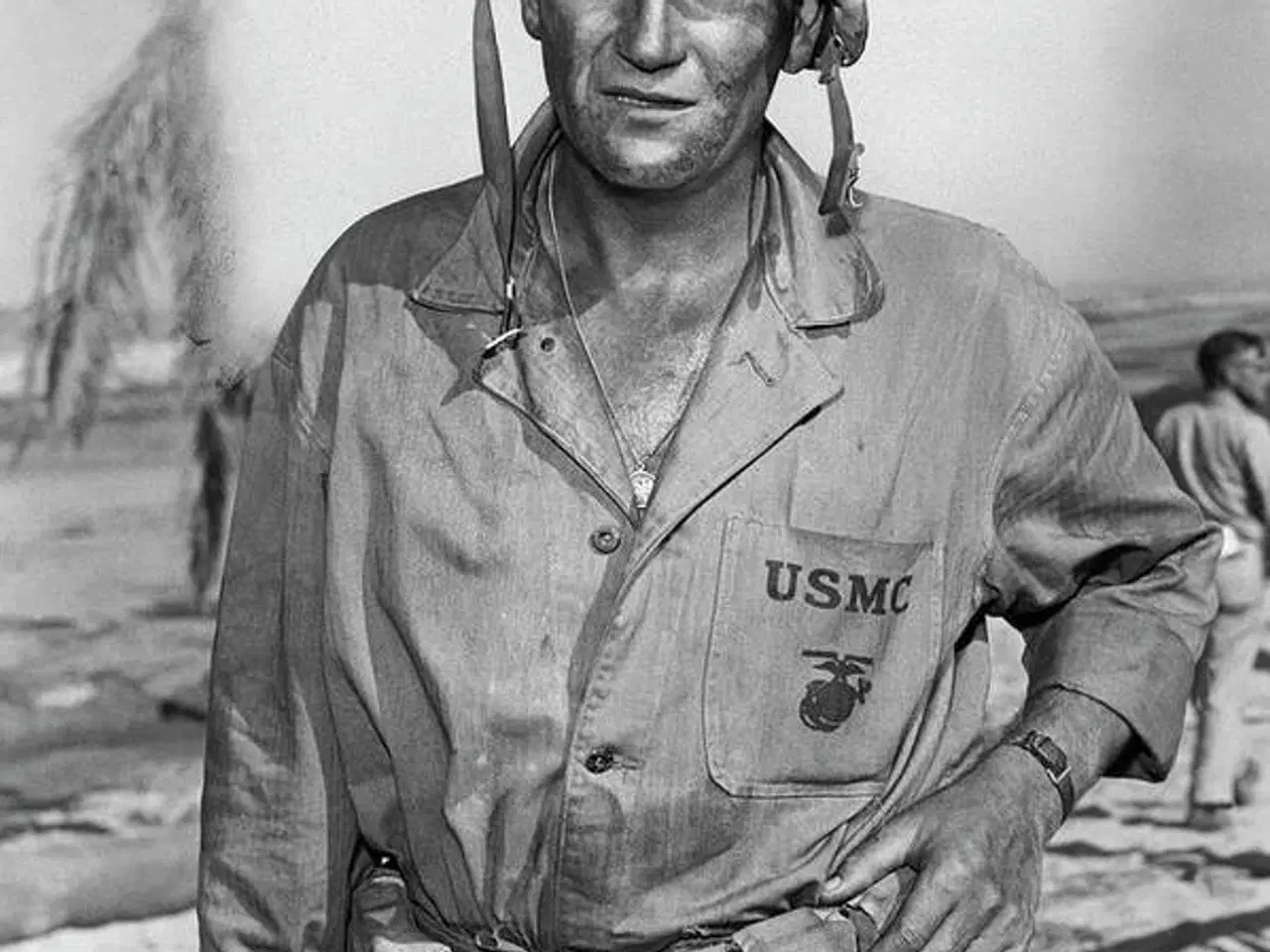 Billede 5 - USMC hjelm fra WW2/Korea