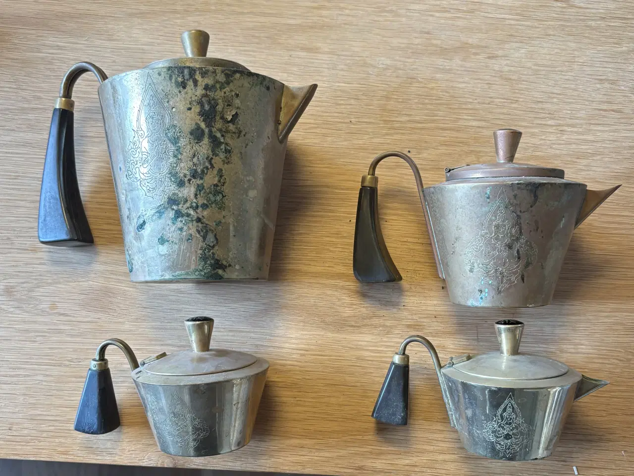 Billede 2 - S. Samran messing kander