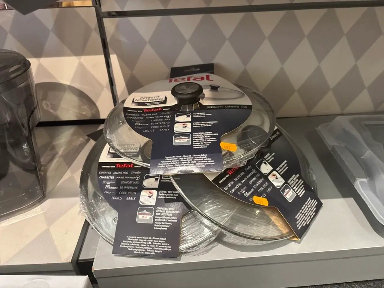 Billede 4 - Div. Grydelåg samt bradepande