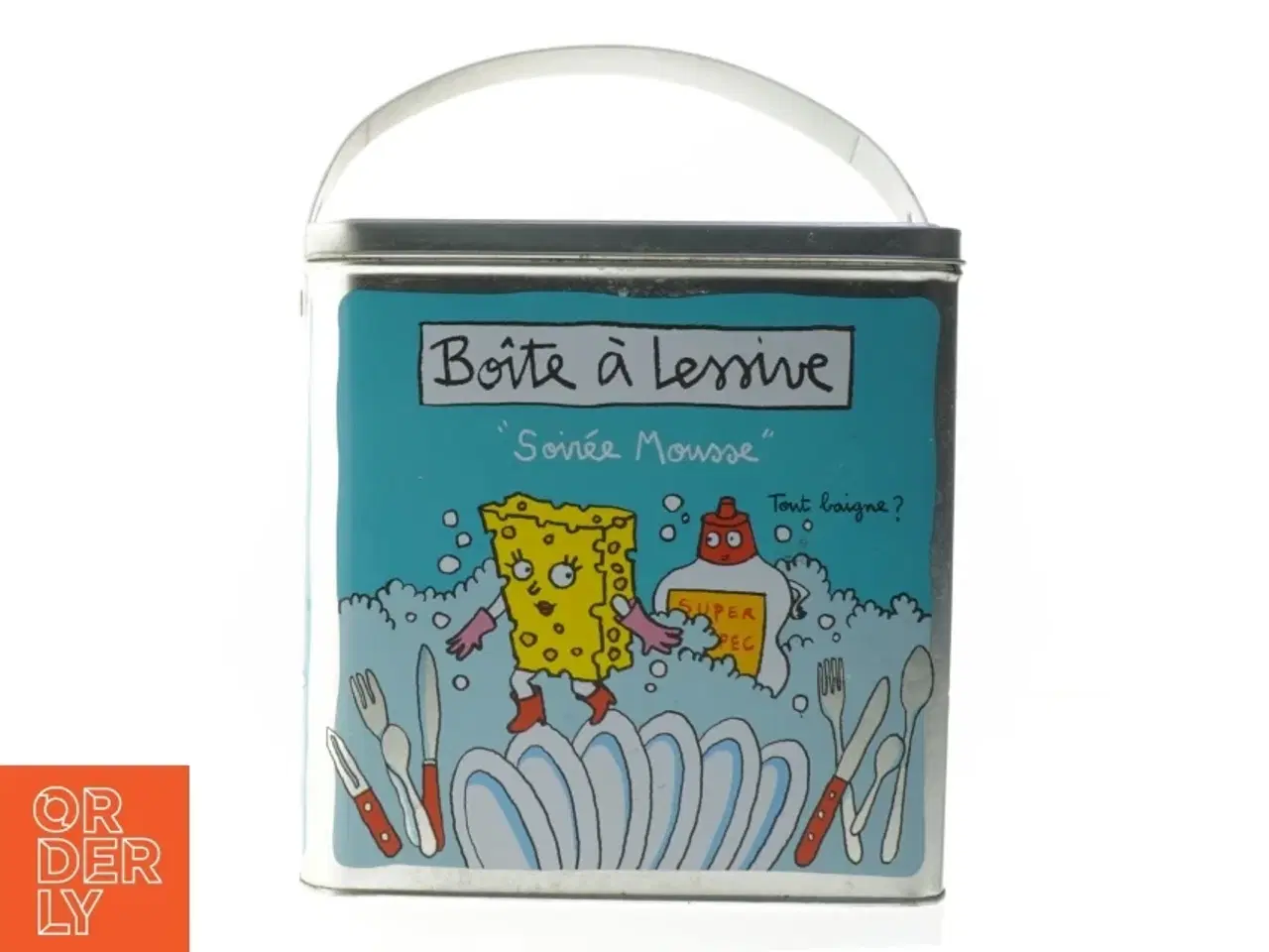 Billede 1 - Bo&#238;te &#224; Lessive vaskepulverdåse (str. 20x19,5 cm)