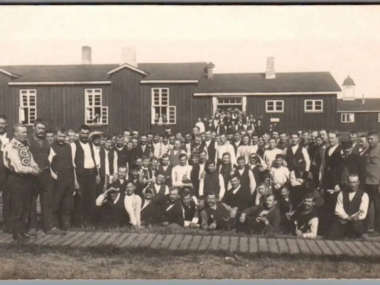 Billede 1 - Folkekuranstalten Hald - Fotokort - Postkort - Ubrugt