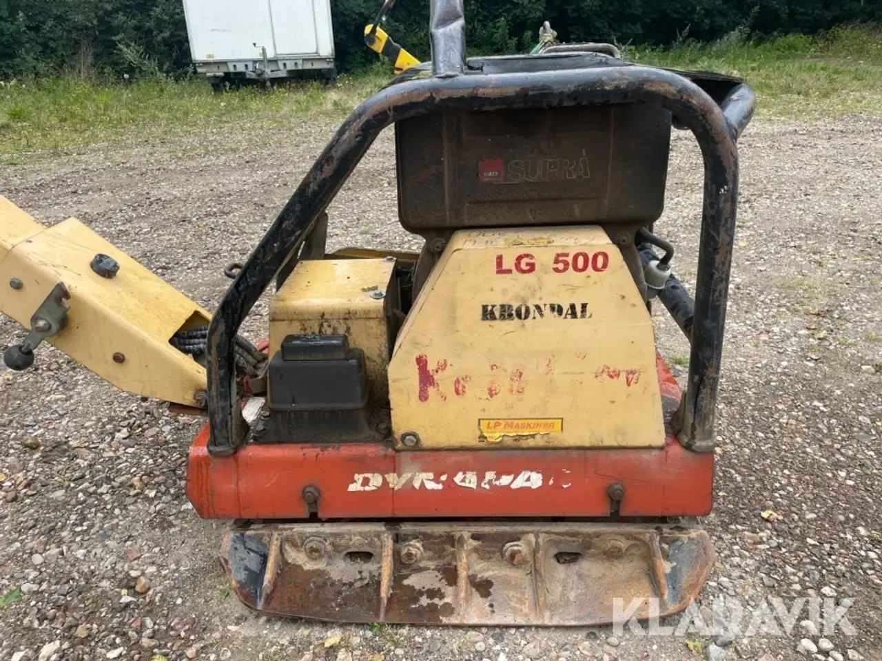 Billede 12 - Pladevibrator Dynapac LG500