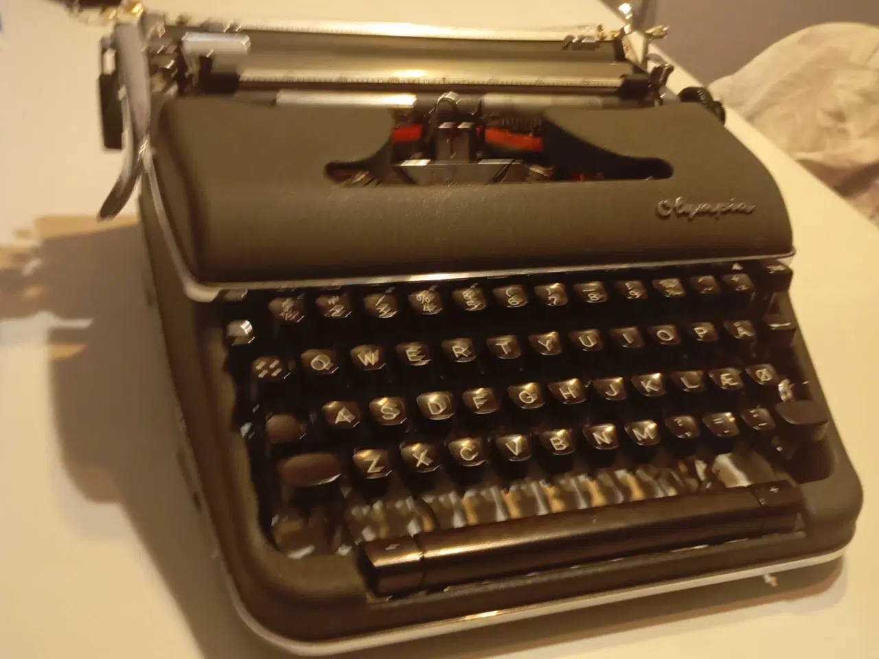 Billede 2 - Gammel antik Olympia skrivemaskine