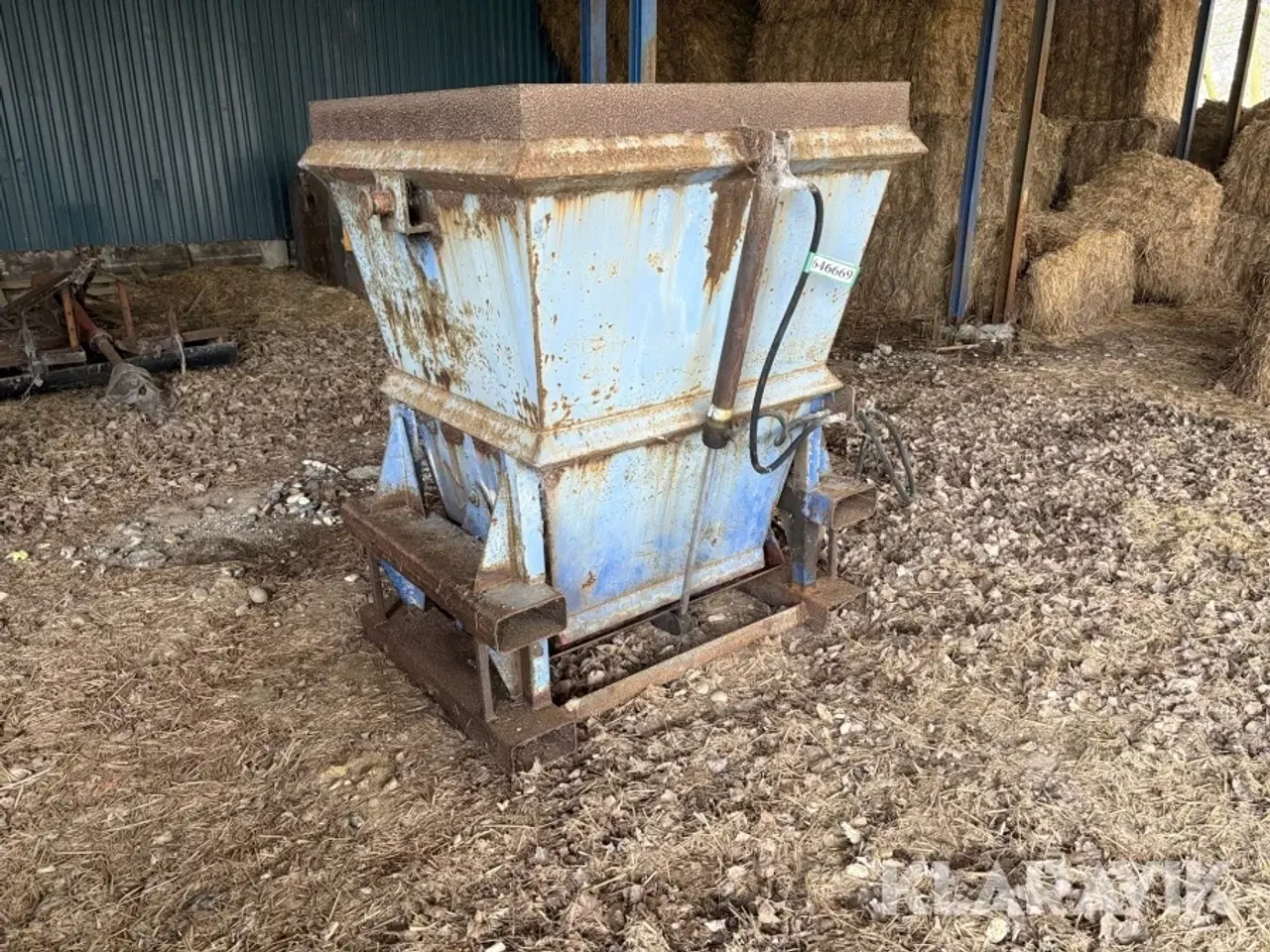 Billede 1 - Kar til beton mm med hydraulisk åbning
