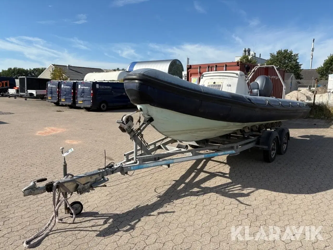 Billede 1 - Gummibåd Eldorado Tornado og trailer