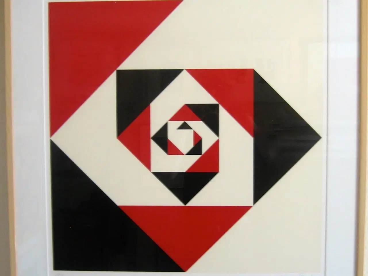 Billede 1 - Verner Panton, stort serigrafi