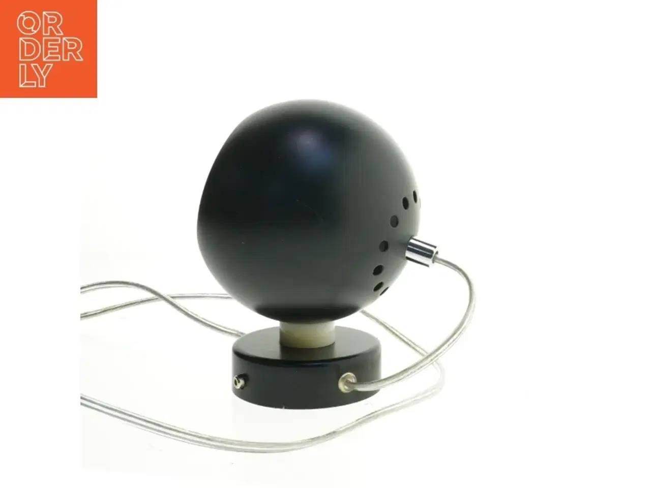Billede 2 - Sort kugleformet spotlampe (str. 16 cm)