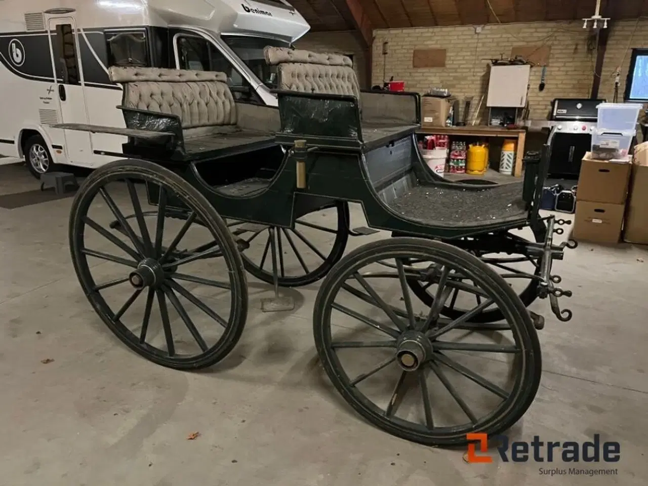 Billede 4 - - - - Oldtimer Hestevogn