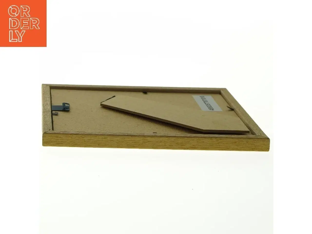 Billede 3 - Træramme med teksten 'LIFE BEGINS AFTER COFFEE' (str. 17,5 x. 13 cm)