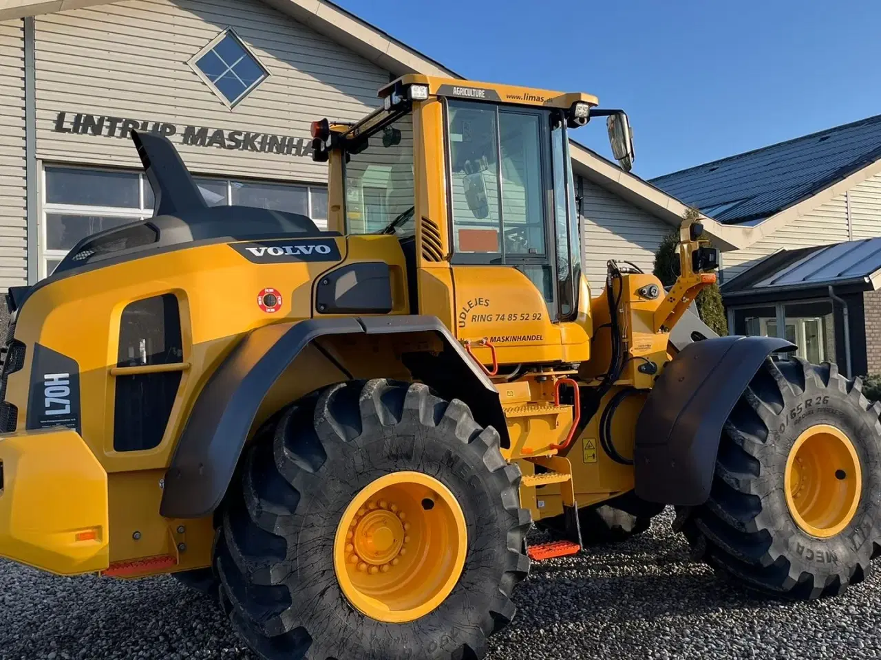 Billede 14 - Volvo L 70 H H2 AGRICULTURE DK-maskine, Co-Pilot & med 750mm Michelin MEGA X BIB hjul.  HUSK også udlejning, også med forkøbsret.