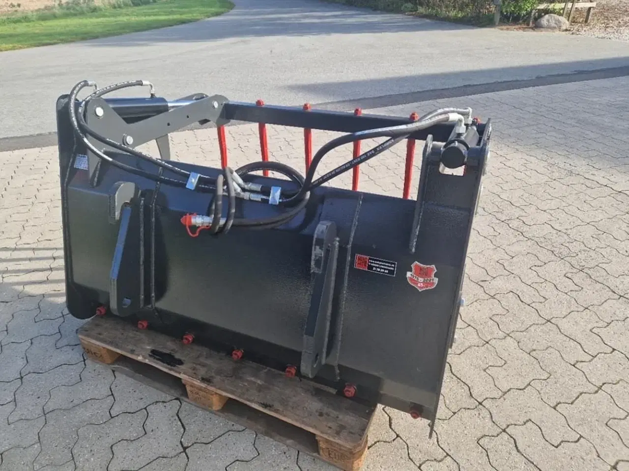 Billede 5 - Metal-Technik Siloklo m. løse tænder, 2 cyl. 100-160 cm.