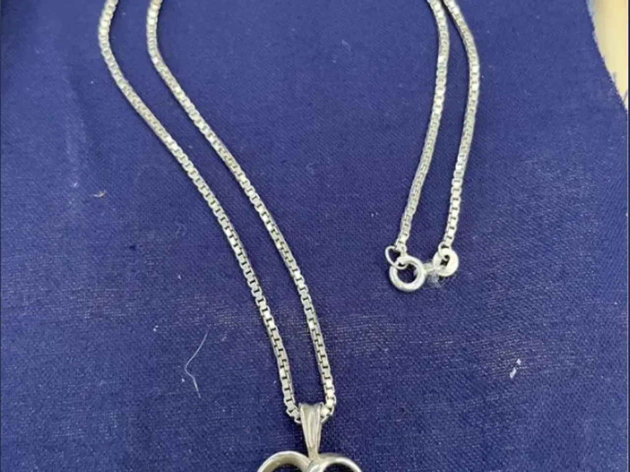 Billede 1 - Sølv halskæde