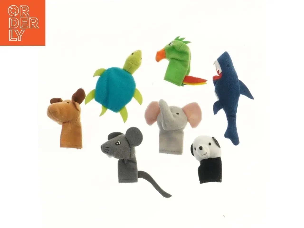 Billede 1 - Fingerdukker med dyremotiver (str. 6-12 cm)