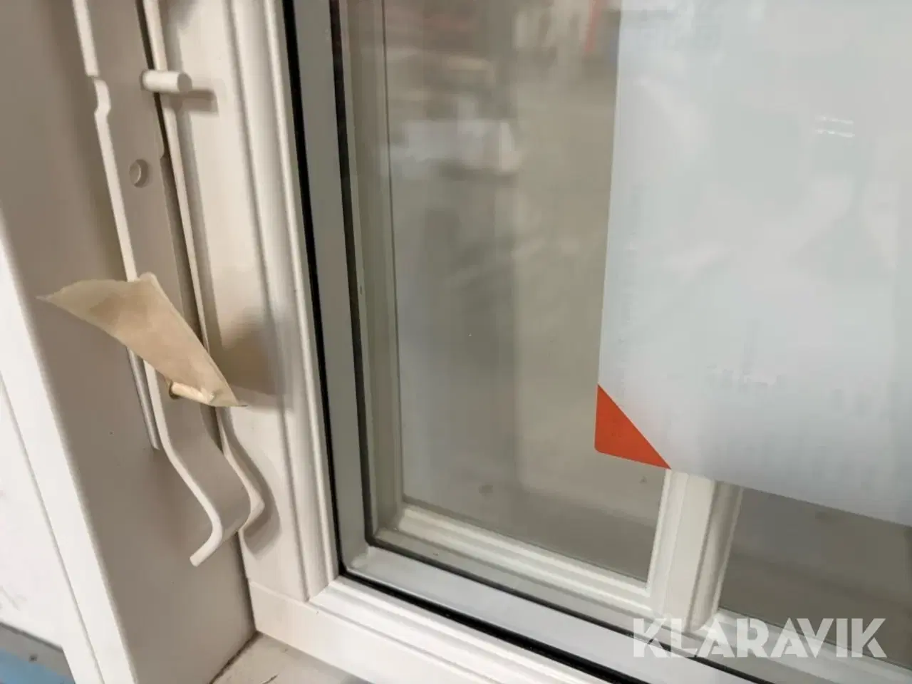 Billede 8 - Vindue Frovin FL316 Termo 90 Dannebrog hvidmalet træ med sort kant 3-lags Ug 1,12