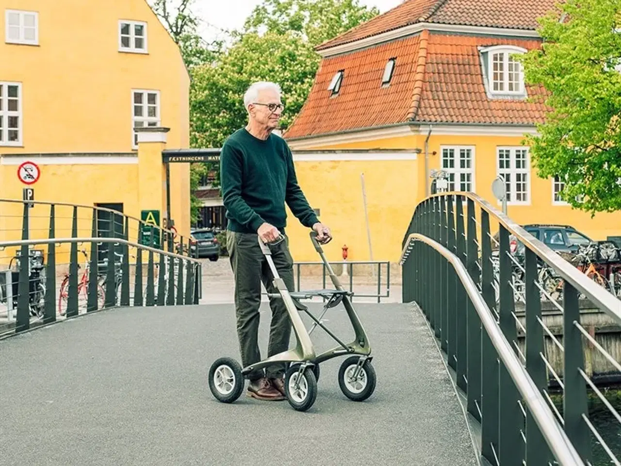 Billede 9 - Rollator - ByACRE Carbon Overland - Grøn