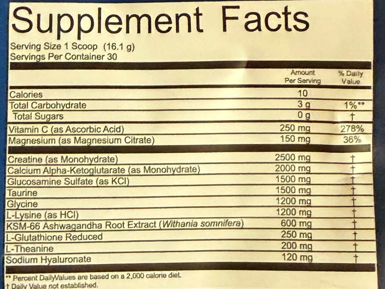 Billede 2 - Blueprint Longevity mix med blood orange smag 