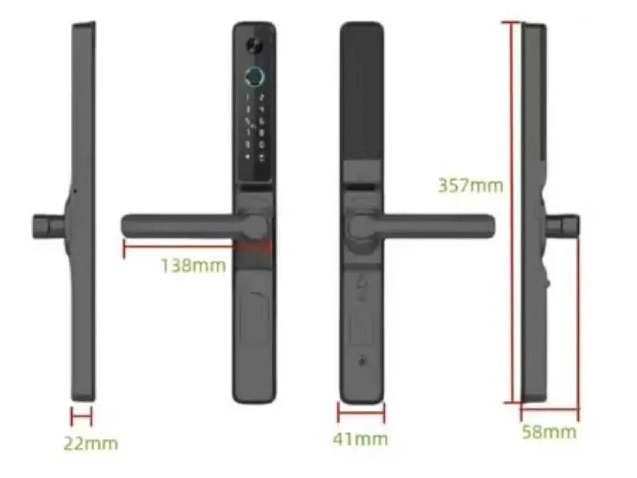 Billede 2 - 2 stk. Smart Lock Titan Premium ZC10