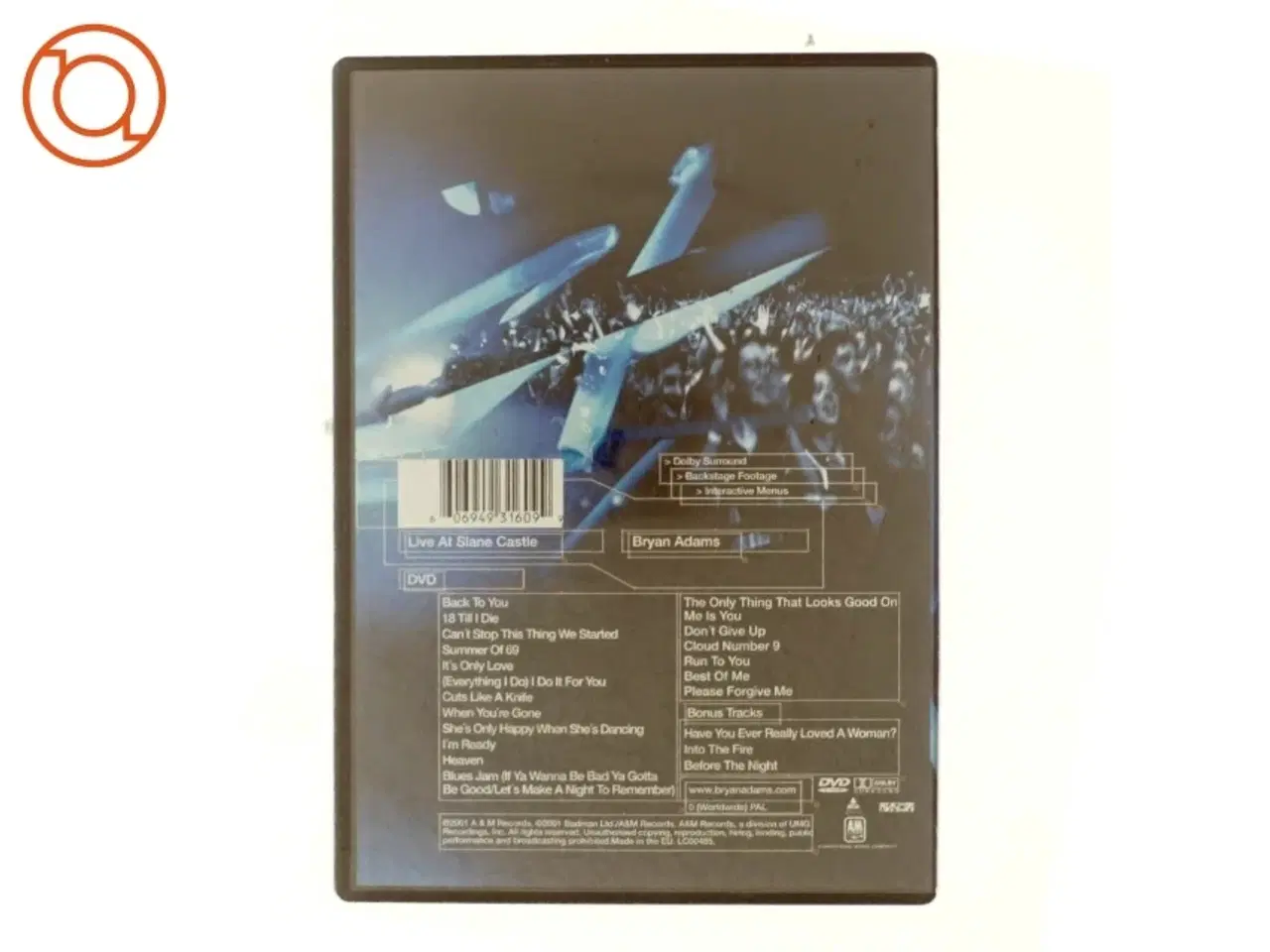 Billede 3 - Bryan Adams, ireland 2000