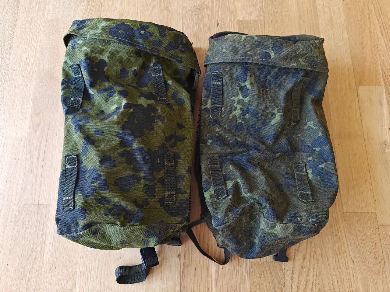 Billede 1 - 2 sidetasker til INF lang rygsæk m/96