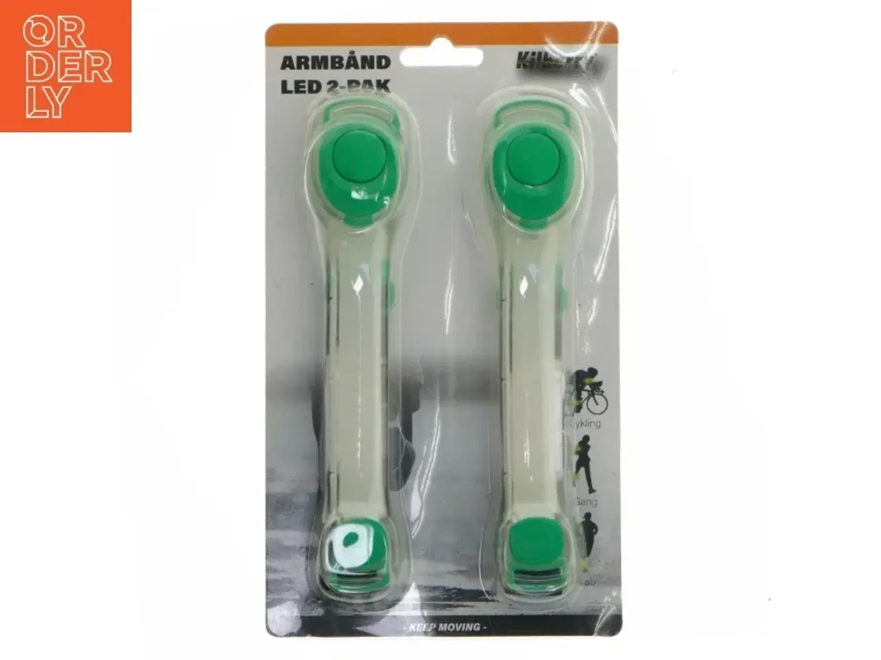 Billede 1 - LED armbånd 2-pak fra Kilberry