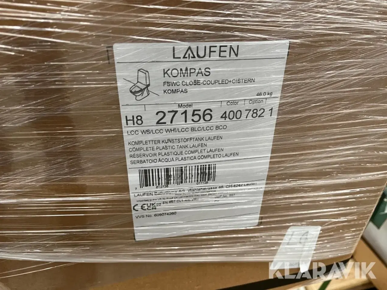 Billede 4 - Gulvstående Toiletter Ifö & Laufen 3 styk