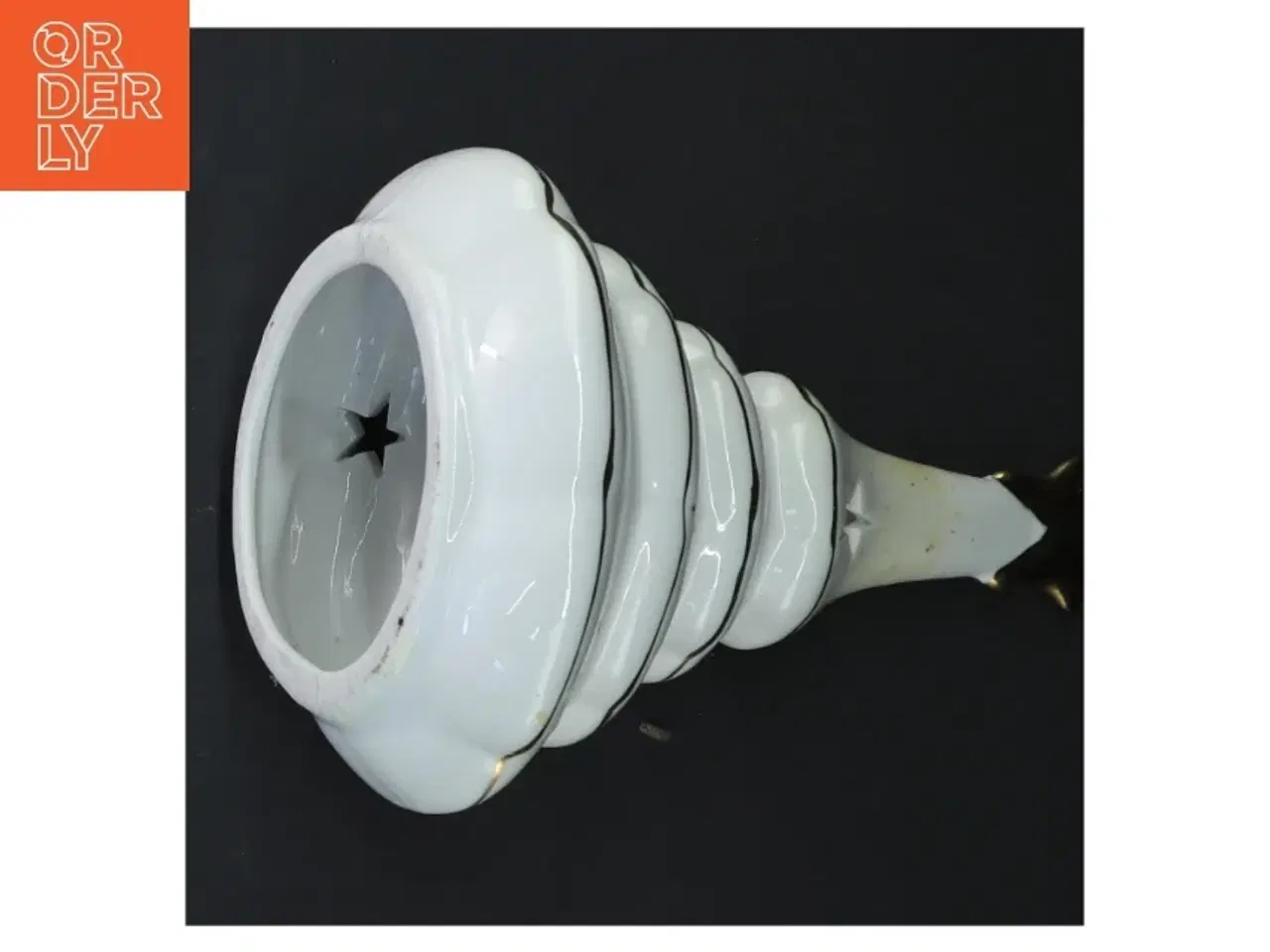 Billede 5 - Porcelæn juletræ lysestage (str. 17 cm)