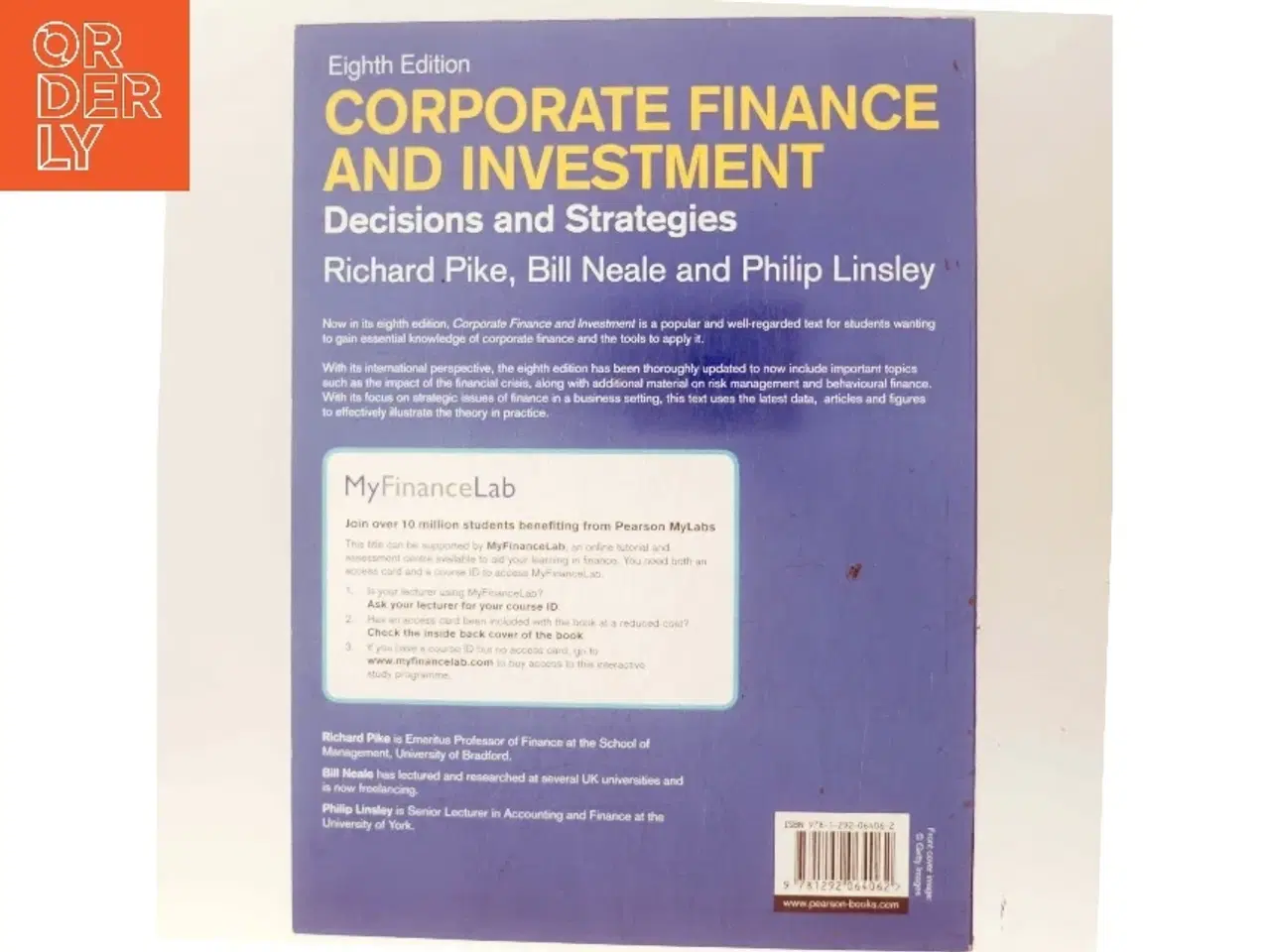 Billede 3 - Corporate Finance and Investment (Bog)