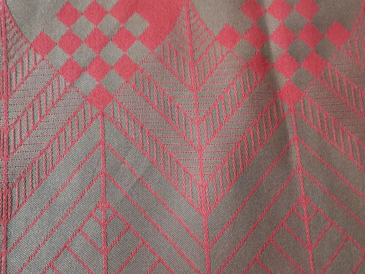 Billede 4 - Damask jule dækkeserviet.