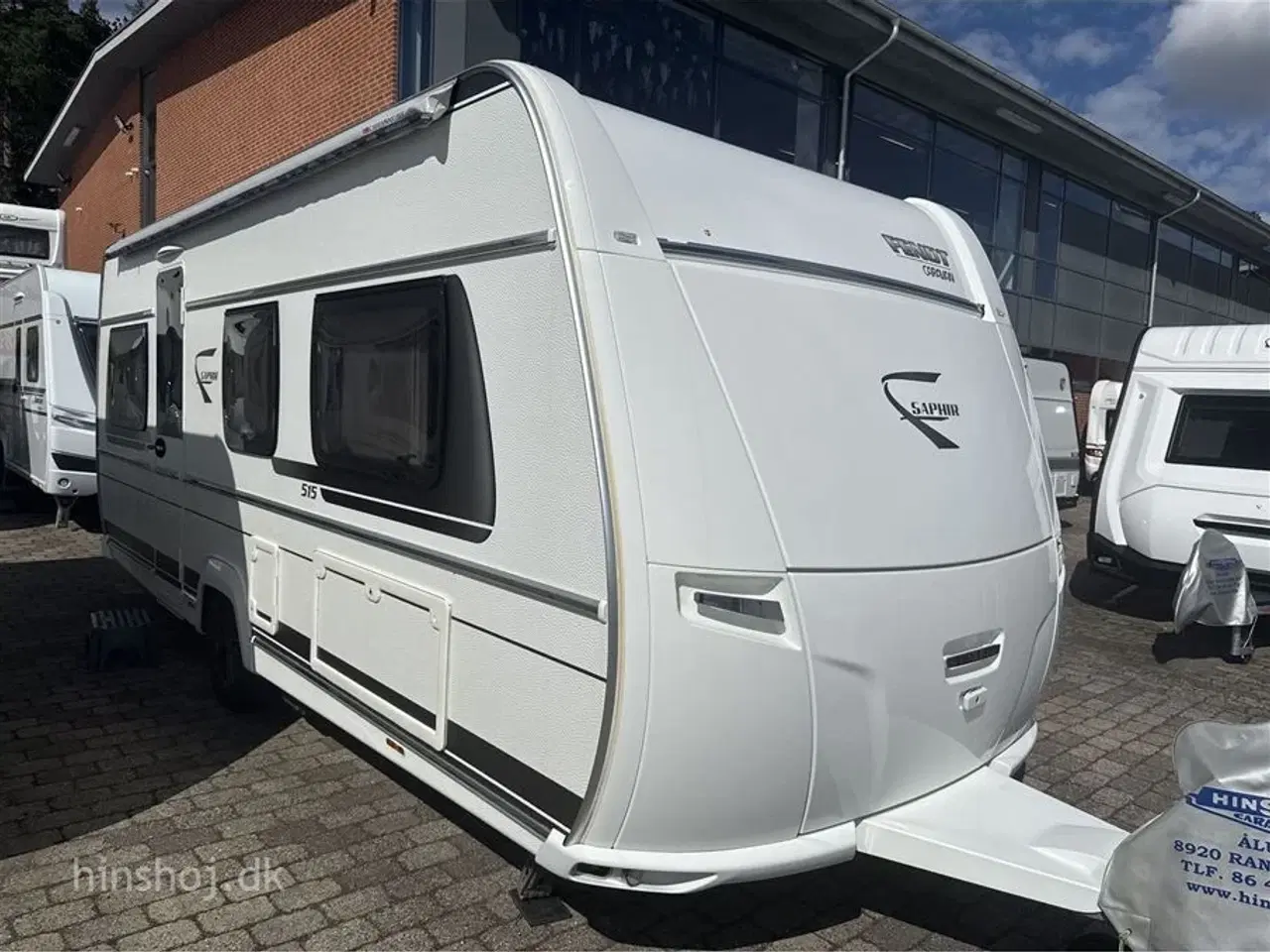 Billede 1 - 2019 - Fendt Saphir 515 SG   Fendt Saphir med enkeltsenge og sengeudvidelse fra Hinshøj Caravan A/S