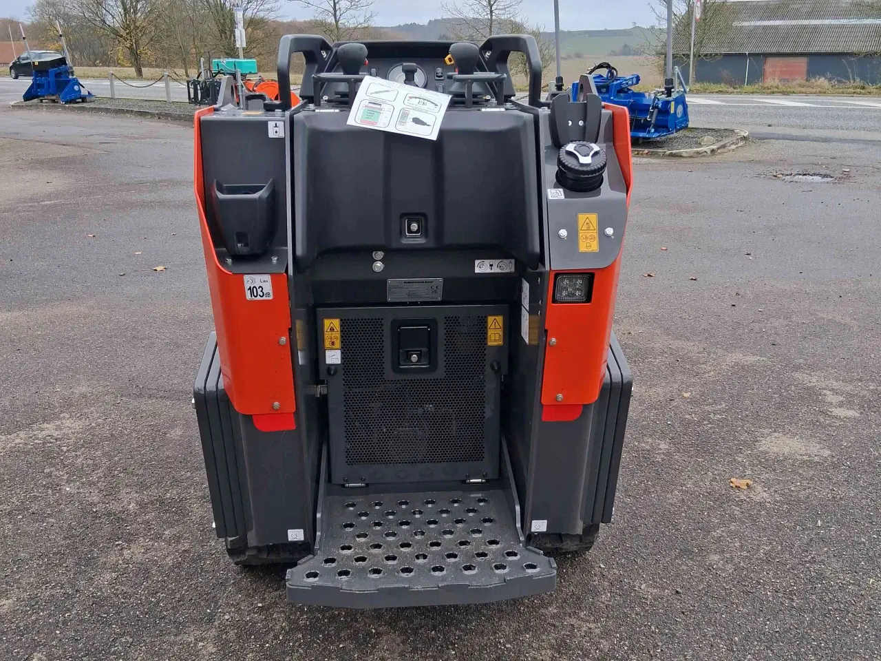 Billede 4 - Eurocomach MTL 50 WT minilæsser på bånd