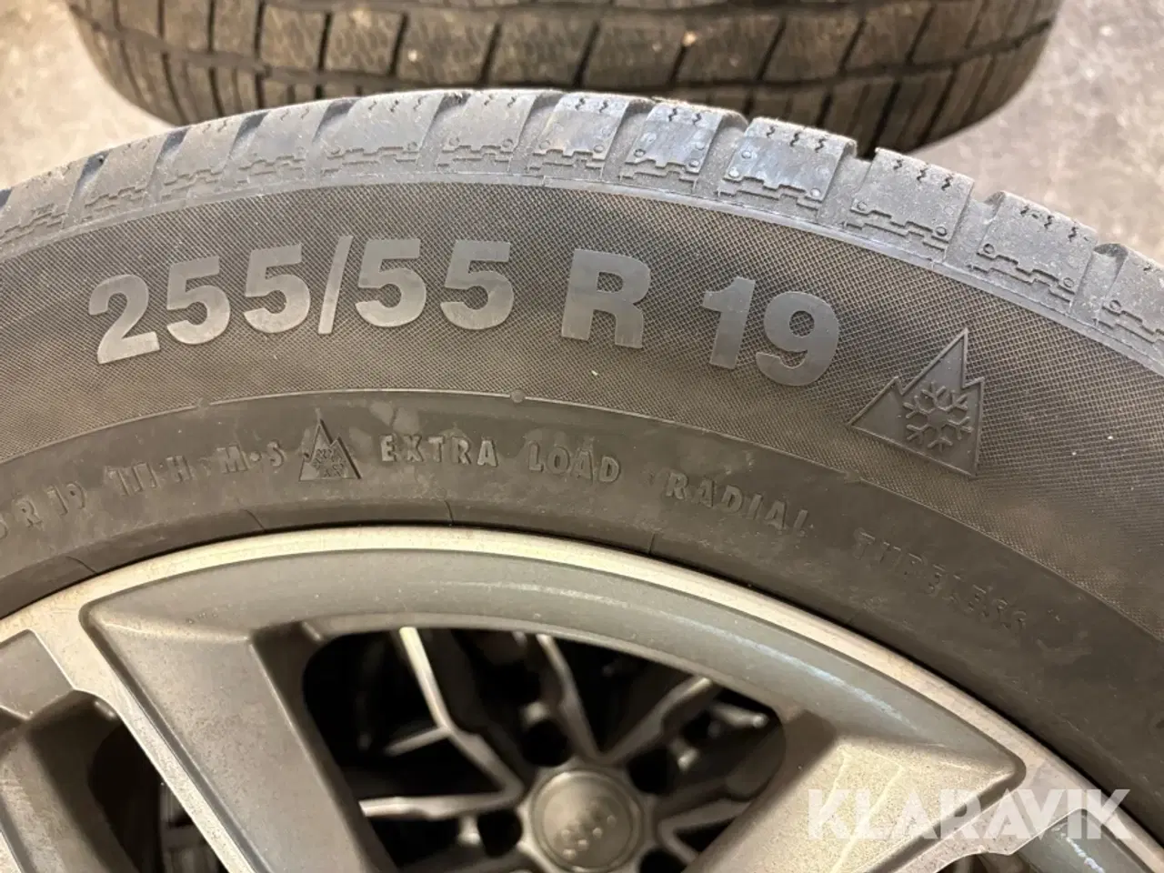 Billede 3 - Audi alufælg med Continental vinterdæk 255/55 R19 XL.