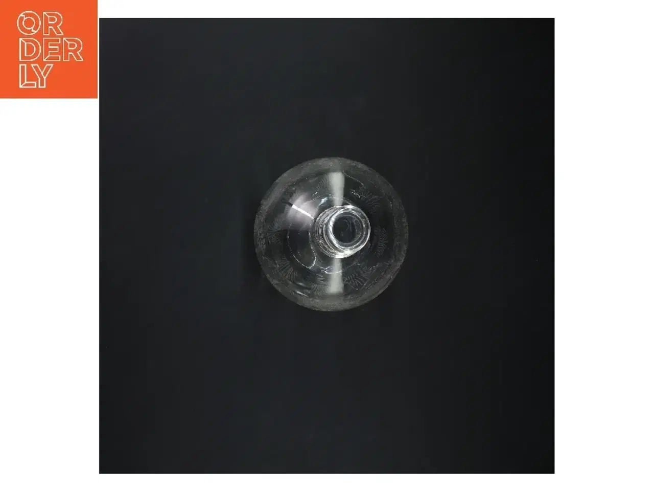 Billede 2 - Vand/vin karaffel i glas. Holmegaard. Højde 22 cm