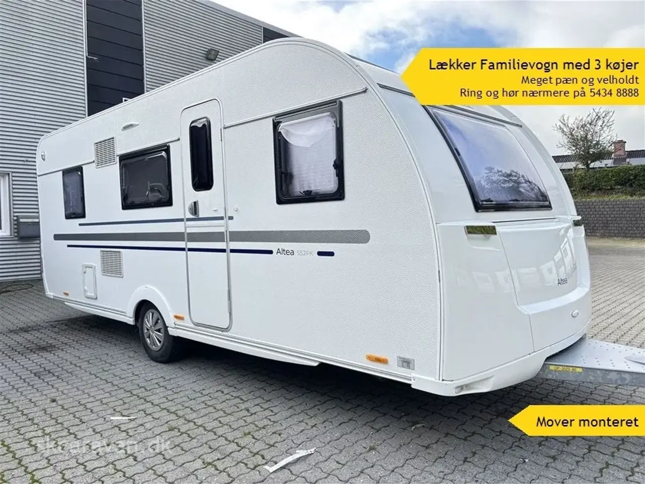 Billede 1 - 2018 - Adria Altea 552 PK   Pæn og velholdt campingvogn MED 3 KØJER