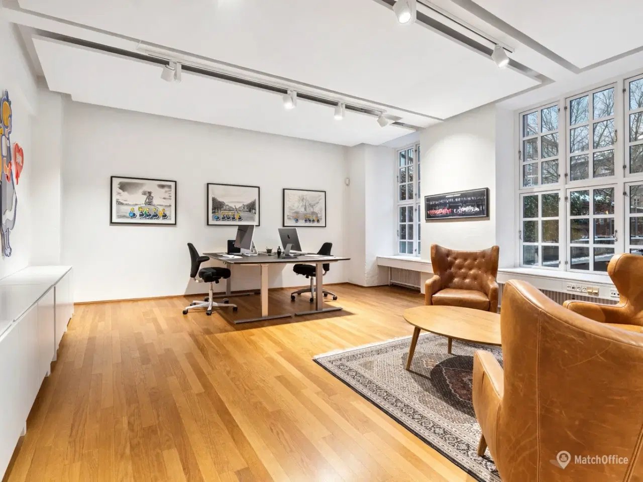 Billede 2 - Bliv en del af B!NGS: Lyst og moderne kontorlejemål med høj loftshøjde og privat terrasse