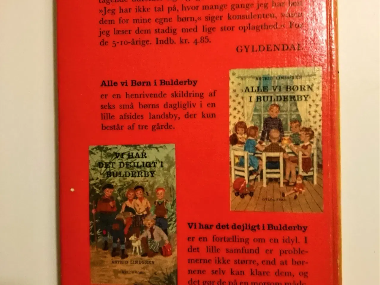 Billede 2 - Mere om os børn i Bulderby. Af Astrid Lindgren