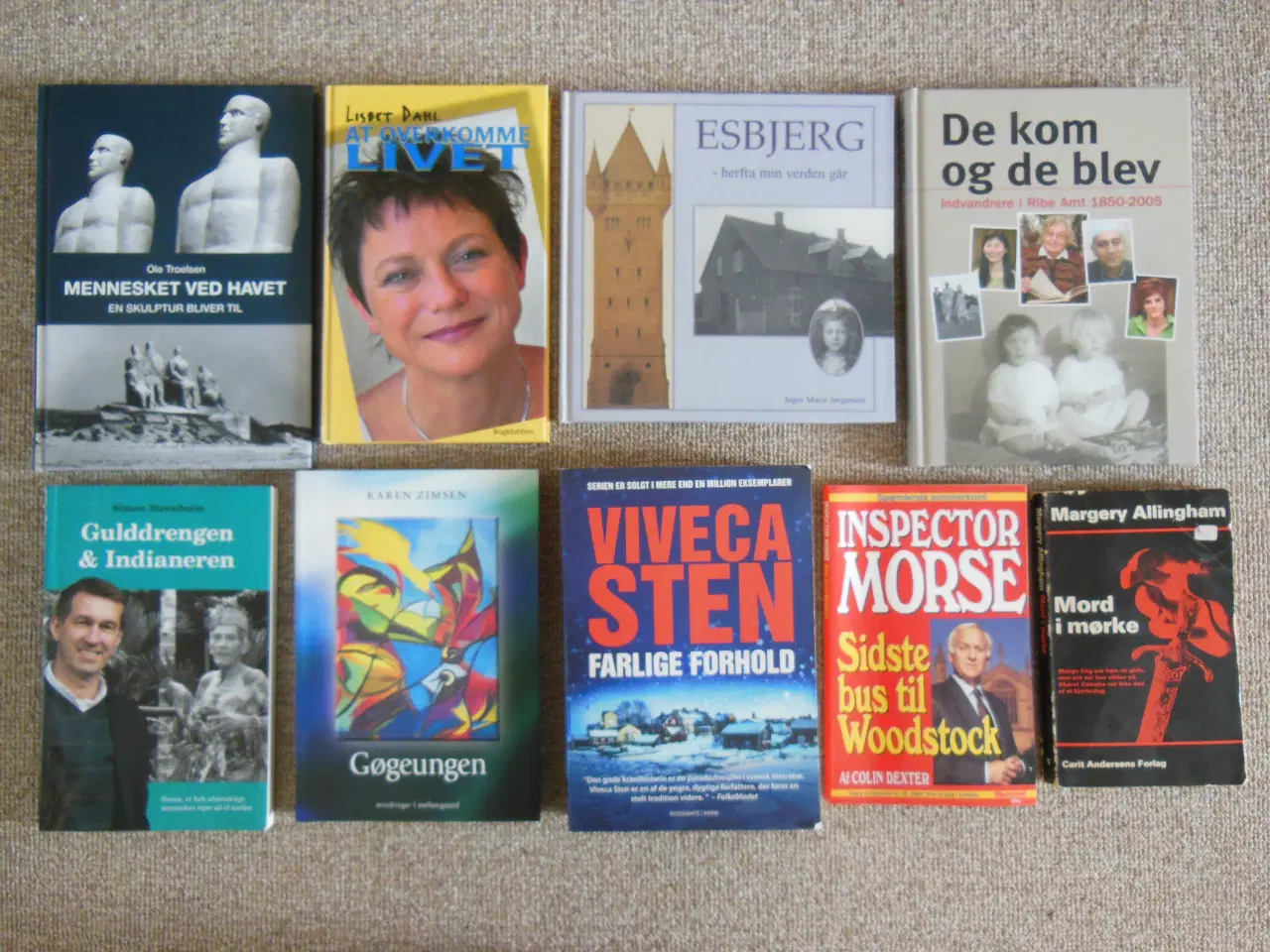 Billede 1 - BOG PAKKE -- 9 forsk. bøger - til 70 kr.
