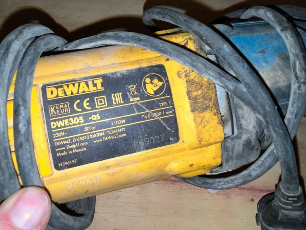 Billede 3 - 2 x Vinkelsliber ,  2 x Borehammer, 2 x Bajonetsav DEWALT